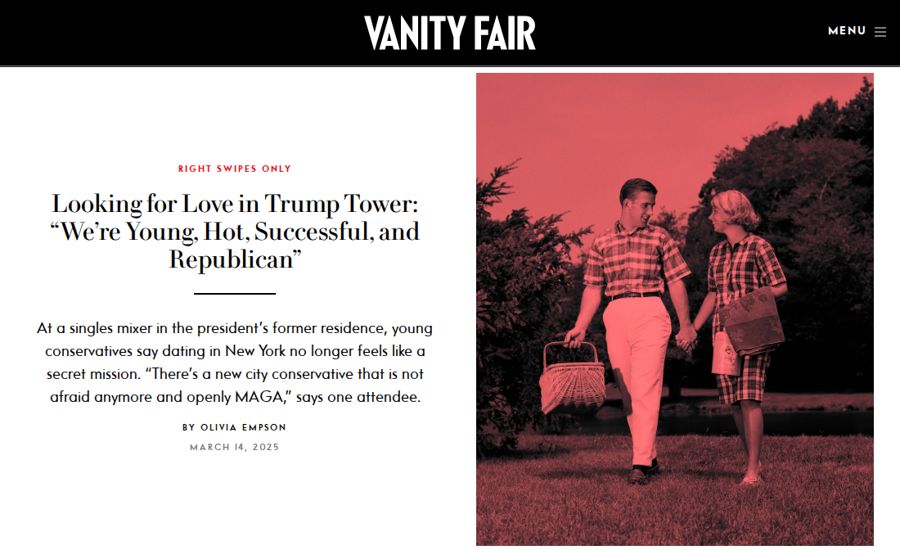 Vanity Fair: Looking for Love in Trump Tower